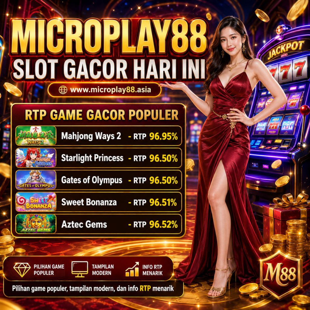 slot gacor hari ini www.microplay88.asia